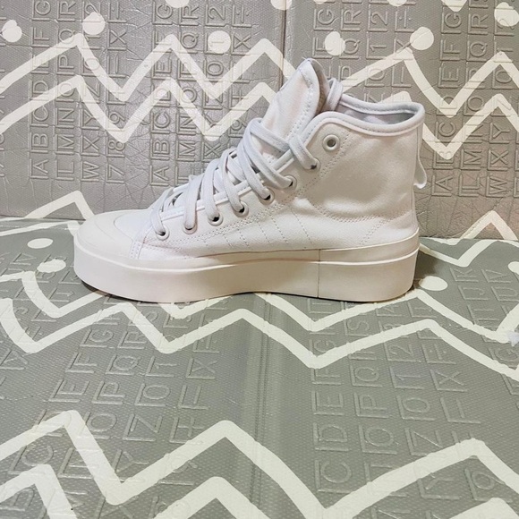 Adidas chunky platforms nizza special edition white - Picture 4 of 9